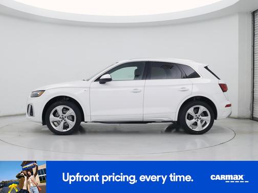White 2023 Audi Q5 S-Line Premium Plus