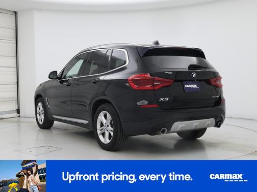 Black 2020 BMW X3 XDrive30i