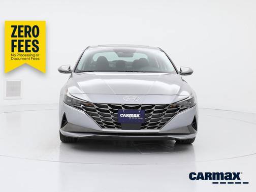 Gray 2022 Hyundai ELANTRA Limited