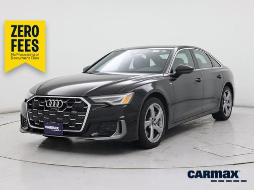 Black 2024 Audi A6 Premium Plus