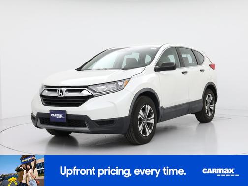 White 2017 Honda CR-V LX