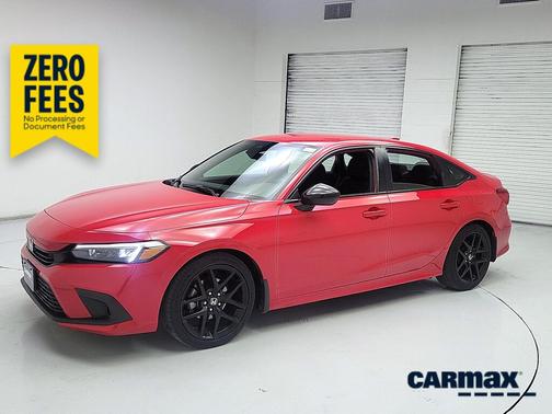 Red 2024 Honda Civic Sport