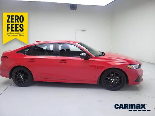 Red 2024 Honda Civic Sport