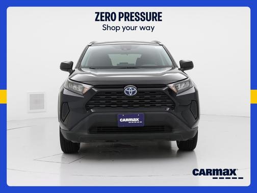 Black 2022 Toyota RAV4 Hybrid LE