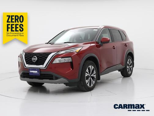 Red 2023 Nissan Rogue SV