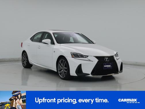 White 2019 Lexus IS 350 F-Sport