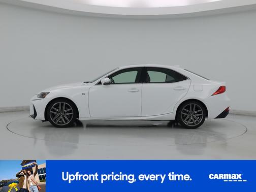 White 2019 Lexus IS 350 F-Sport