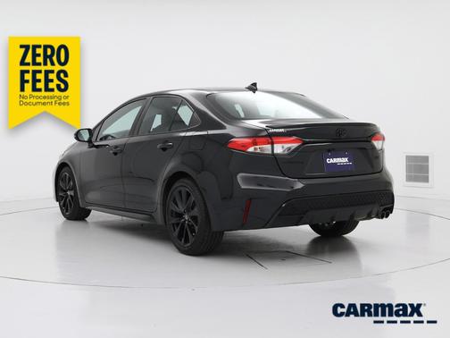 Black 2022 Toyota Corolla SE Night Shade