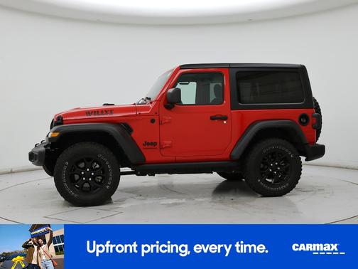 Red 2022 Jeep Wrangler Willy's