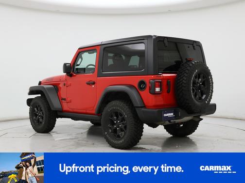 Red 2022 Jeep Wrangler Willy's