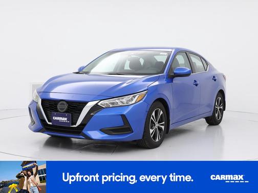 Blue 2022 Nissan Sentra SV