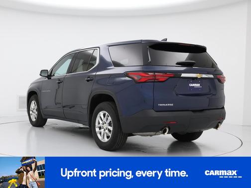 Blue 2023 Chevrolet Traverse LS