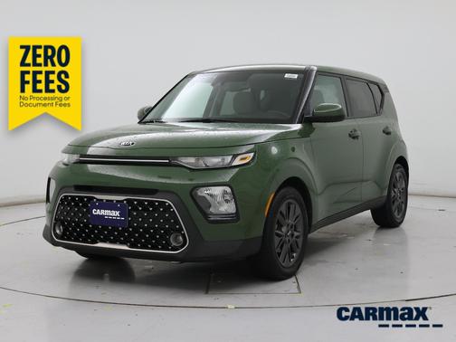 Green 2021 Kia Soul EX