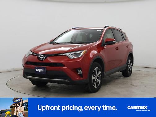 Red 2016 Toyota RAV4 XLE