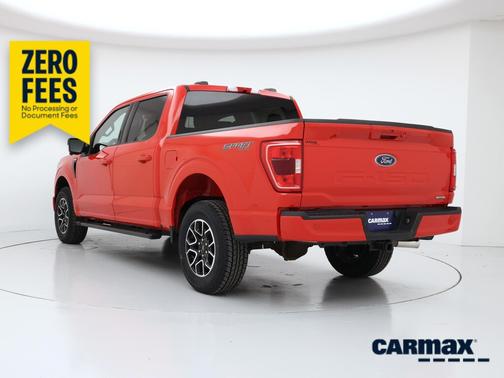 Red 2022 Ford F-150 XLT