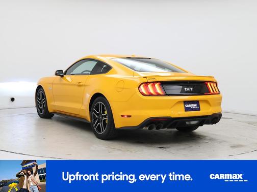 Orange 2019 Ford Mustang GT