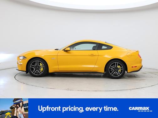 Orange 2019 Ford Mustang GT