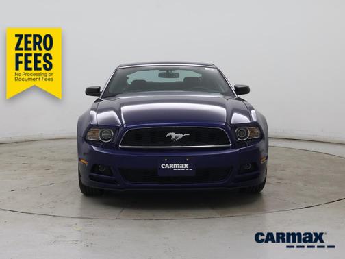 Blue 2014 Ford Mustang