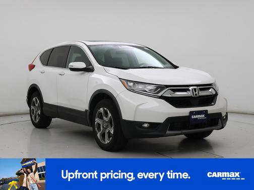 White 2019 Honda CR-V EX