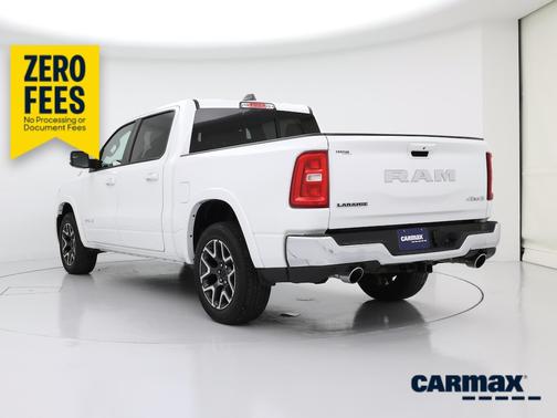 White 2025 RAM 1500 Laramie
