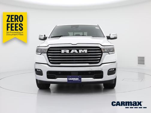 White 2025 RAM 1500 Laramie