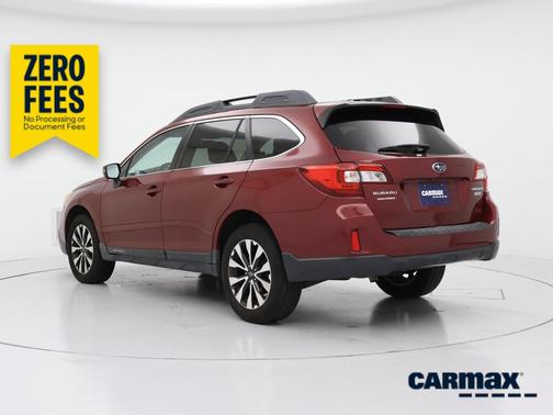 Red 2015 Subaru Outback Limited