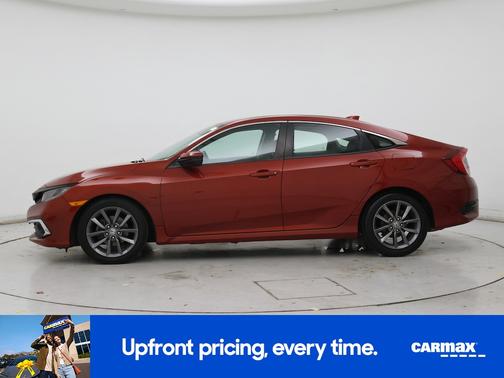 Red 2019 Honda Civic EX