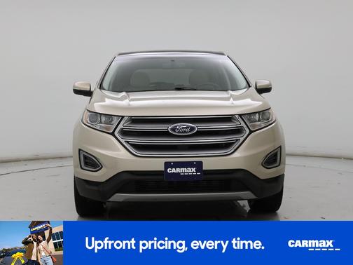 Tan 2018 Ford Edge Titanium