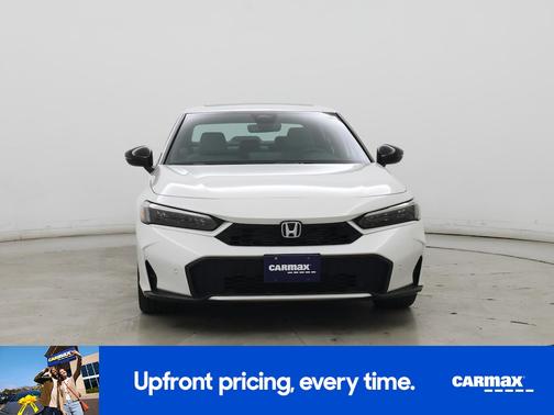 White 2025 Honda Civic Hybrid Sport Touring