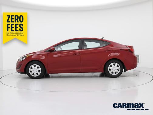 Red 2016 Hyundai ELANTRA SE