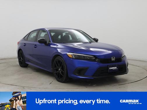 Blue 2022 Honda Civic Sport