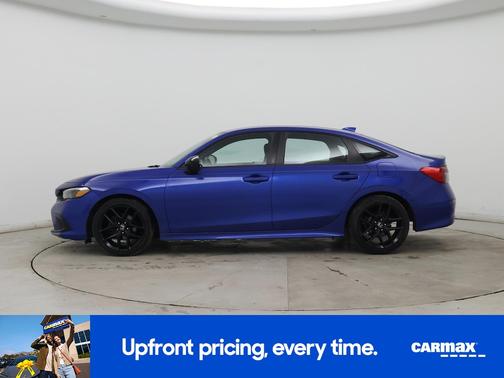 Blue 2022 Honda Civic Sport