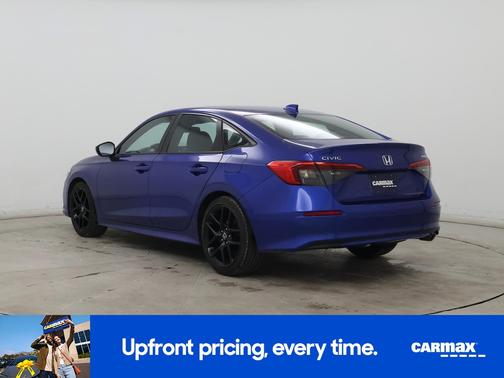 Blue 2022 Honda Civic Sport