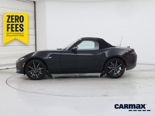 Black 2024 Mazda MX-5 Miata Grand Touring