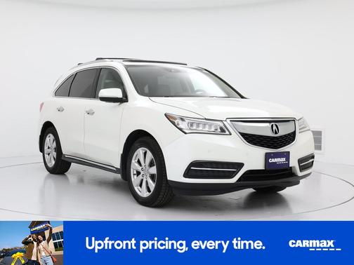 White 2016 Acura MDX Advance