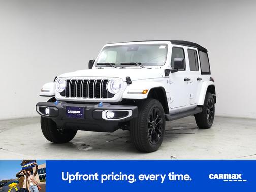 White 2024 Jeep Wrangler 4xe Sahara