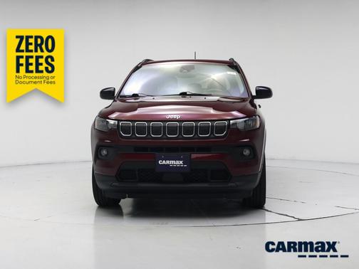Red 2022 Jeep Compass Latitude Lux