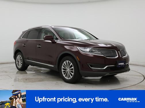 Burgundy 2018 Lincoln MKX Select