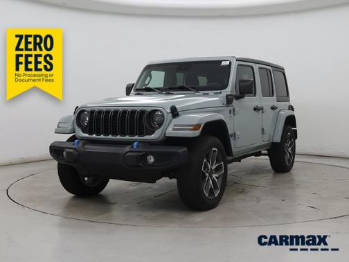 Gray 2024 Jeep Wrangler 4xe Sport S