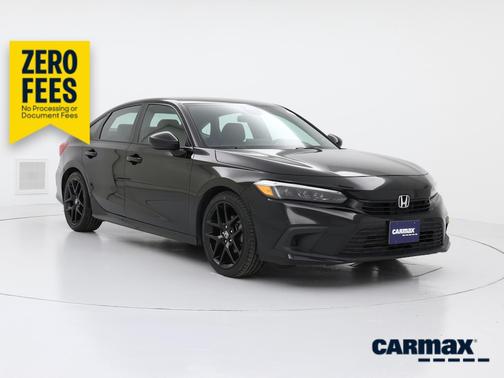 Black 2024 Honda Civic Sport