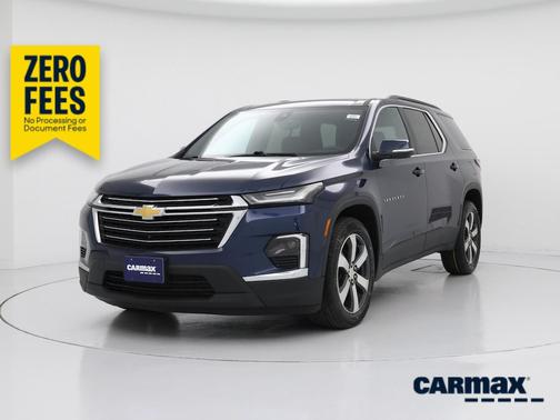Blue 2023 Chevrolet Traverse LT Leather