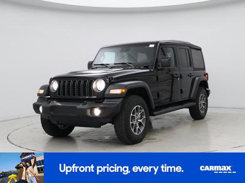 Black 2025 Jeep Wrangler Sport S