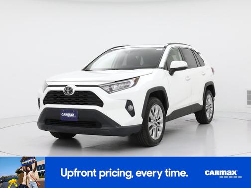 White 2019 Toyota RAV4 XLE Premium