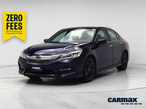 Blue 2016 Honda Accord Sport