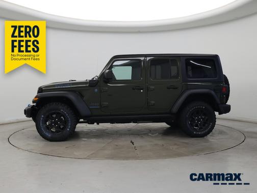Green 2023 Jeep Wrangler 4xe Willy's