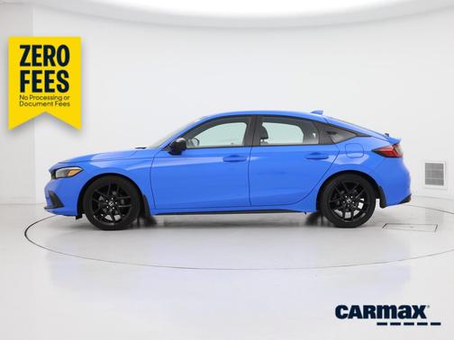 Blue 2024 Honda Civic Sport
