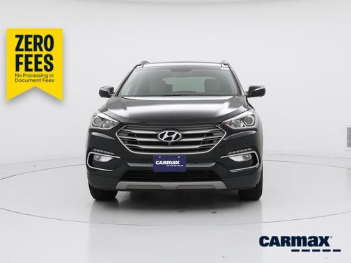 Black 2017 Hyundai Santa Fe Sport
