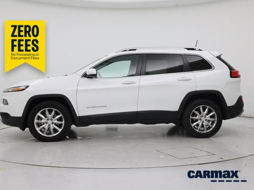 White 2018 Jeep Cherokee Limited