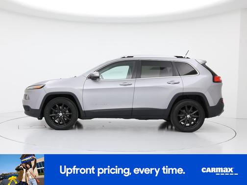 Silver 2014 Jeep Cherokee Limited