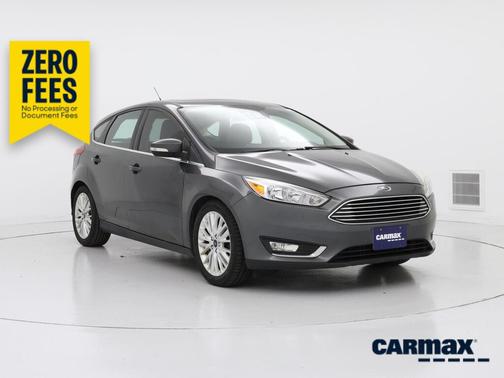 Gray 2017 Ford Focus Titanium